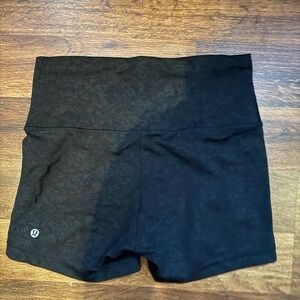 lululemon athletica Black Bike Shorts